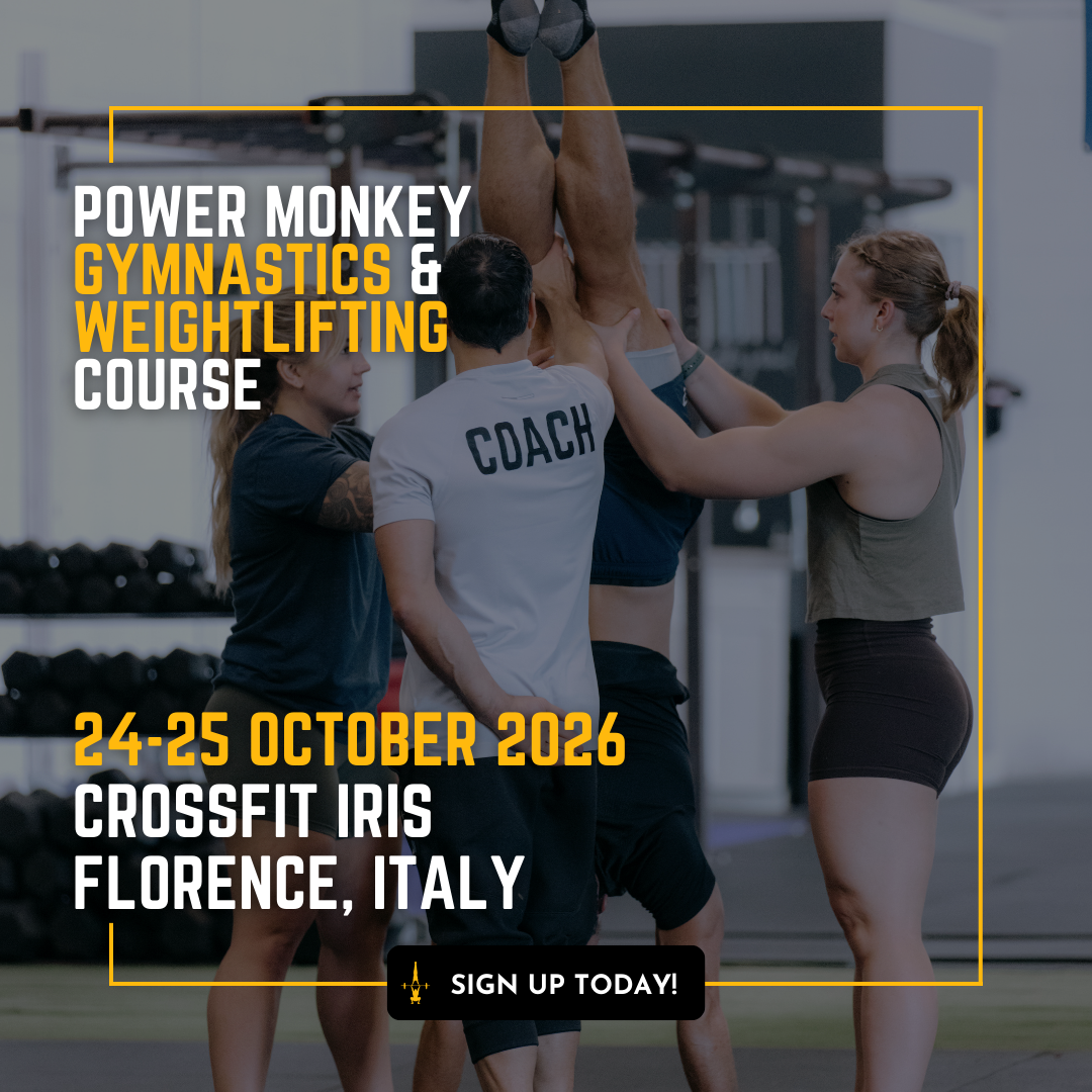 POWER MONKEY GYMNASTICS & WEIGHTLIFTING COMBO COURSE | CrossFit Iris (Florence, Italy)