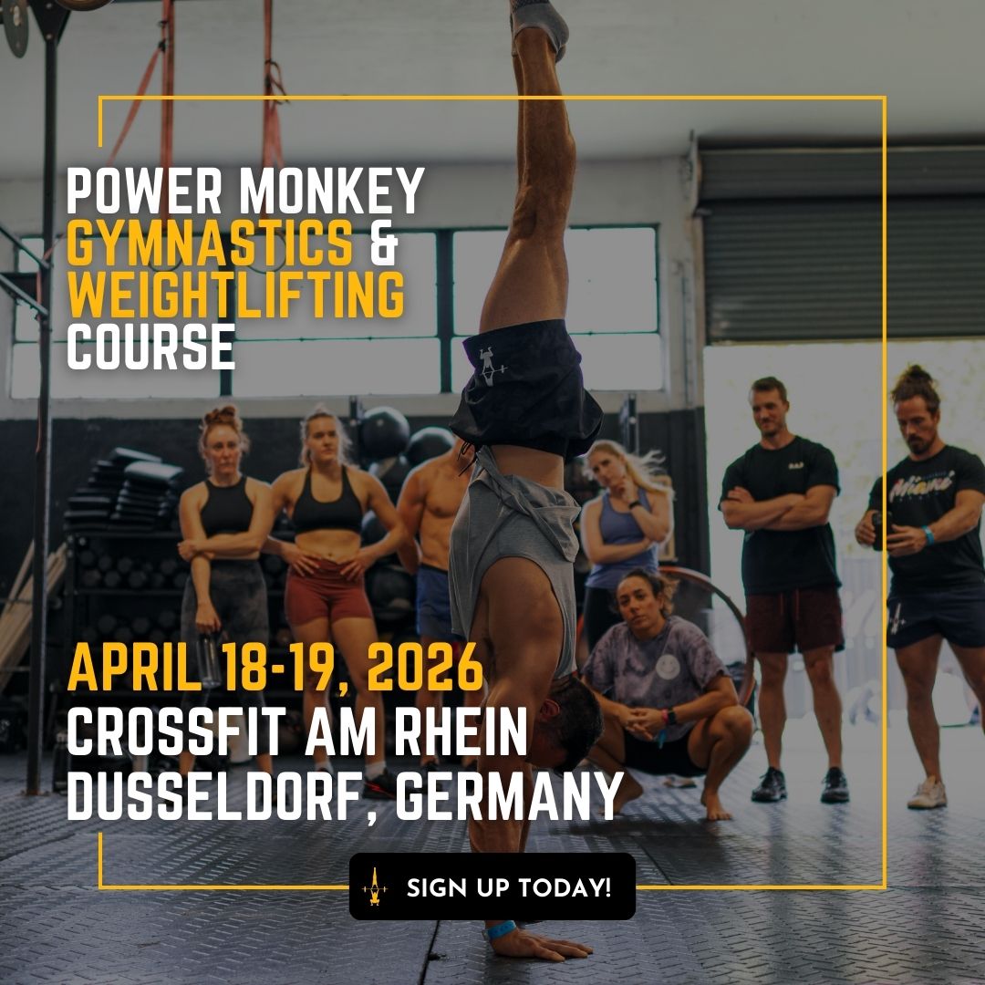 POWER MONKEY GYMNASTICS & WEIGHTLIFTING COMBO COURSE | CrossFit Am Rhein (Dusseldorf, Germany)